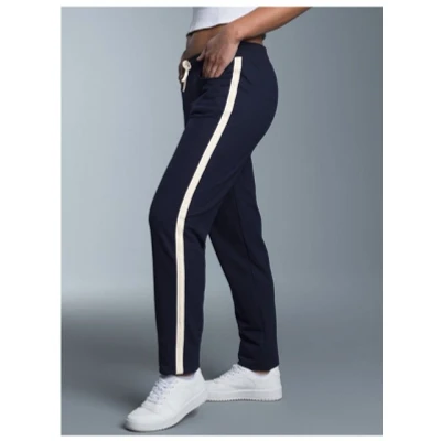 Abbildung von Trigema Jerseyhose &quot;TRIGEMA Jogginghose mit kontrastfarbigen Akzenten&quot;, (1 tlg.)