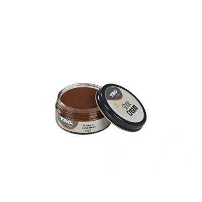 Abbildung von TRG the One Shoe Cream, Creme für Leder und Kunstleder, Braun (157 Leather), 50 ml