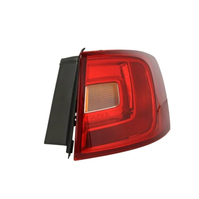 Abbildung von ABAKUS 441 19C4R UE Rückleuchte rechts äusserer Teil P21/5W, P21W Rot ohne Lampenträger, Glühlampe VOLKSWAGEN: Jetta 4