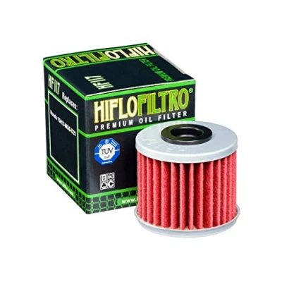 Abbildung von Ölfilter Hiflo HF117 Filter für Honda DCT Getriebe Passend X ADV 750 ABS RC95 2017 2019