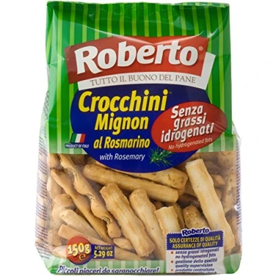 Abbildung von Roberto Crocchini Mignon al Rosmarin Mini Grissini mit 150 gr.