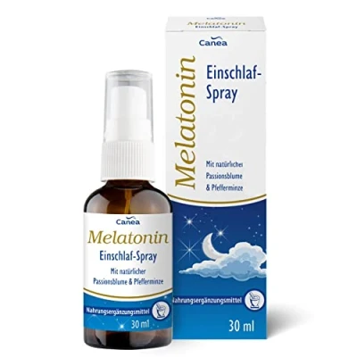 Abbildung von Canea Melatonin Einschlaf Spray 30 ml