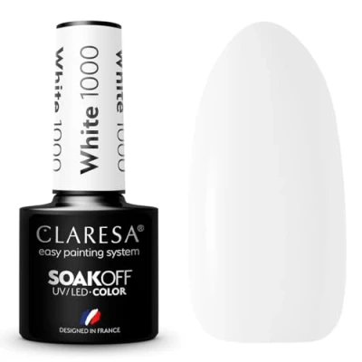 Abbildung von CLARESA Gel Politur WHITE 1000 5g