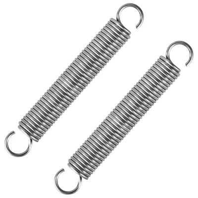 Abbildung von GUNGY Zugfedern mit Haken Edelstahl Spannfeder Zugfeder 80mm Außendurchmesser 12mm Drahtdurchmesser 1,5mm Maximale Zugkraft 6kg 1,5x12x80mm 2 Stück
