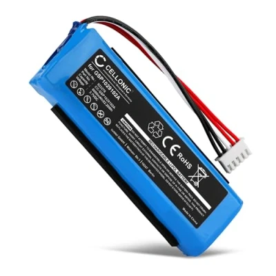 Abbildung von CELLONIC® Ersatzakku GSP1029102A für JBL Charge 3 (2016) Lautsprecher Musikbox Akku 6000mAh Soundbox Batterie, Speaker Battery