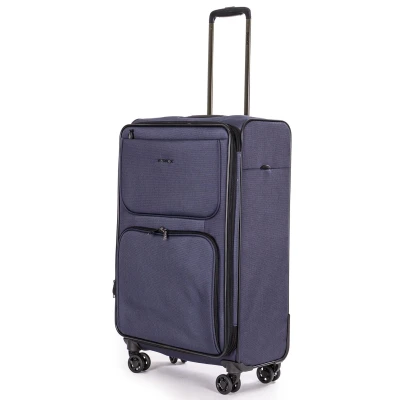 Abbildung von Stratic Bendigo Light + Weichschalen Koffer M navy mit 4 Rollen Weichgepäck