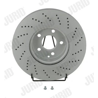 Abbildung von JURID 562634JC 1 Bremsscheibe 322 32 5 112 gelocht/innenbel. beschichtet mit Schrauben MERCEDES BENZ: E Klasse T modell, C Limousine