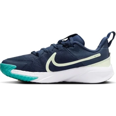 Abbildung von Nike Performance STAR Runner Laufschuh Straße für Kinder, Größe: 27.5, Midnight navy/volt tint/dusty cactus/white Schuhe
