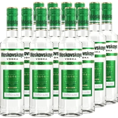 Abbildung von Moskovskaya Vodka 12x 0,5L I Premium 38% vol.
