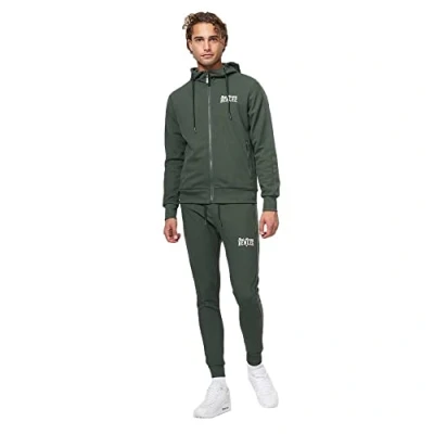 Abbildung von BENLEE Herren Trainingsanzug mit Kapuze schmale Passform HACKBERRY Olive/White XL