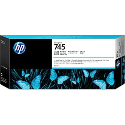 Abbildung von HP 745 (F9K04A) Fotoschwarz Druckerpatrone Hohe Kapazität