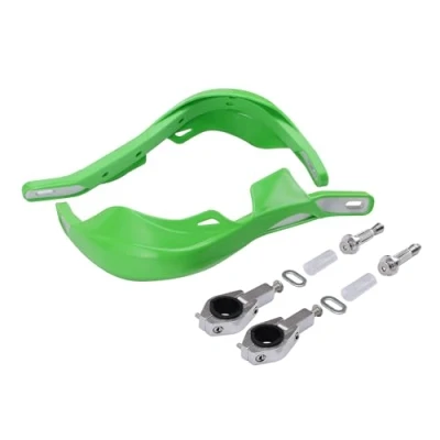 Abbildung von GOOFIT 1&quot; Aluminium Legierung Lenkerhandbürste Guards Schutzhandschützer Kit Ersatz für Motocross Motorrad Offroad Pitbike Dirtbike ATV Grün