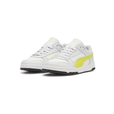 Abbildung von Puma RBD GAME Sneaker low für Kinder, Größe: 39, Silver mist lime sheen black Schuhe