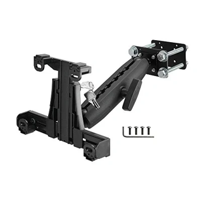 Abbildung von Arkon 38 mm Metall robuste Verriegelung Gabelstapler Tablettenhalterung Retail, Schwarz