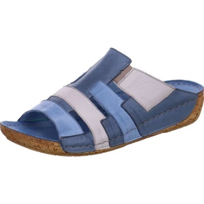 Abbildung von Gemini Damen Schuhe Clogs Pantoletten 032156 02, Größe:38 EU, Farbe:Blau