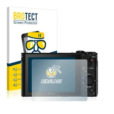 Abbildung von BROTECT Schutzglas für Sony Cyber Shot DSC HX80 Schutzfolie Panzer Folie Glas [Extrem Kratzfest 9H, Anti Fingerprint, Ultra Transparent]