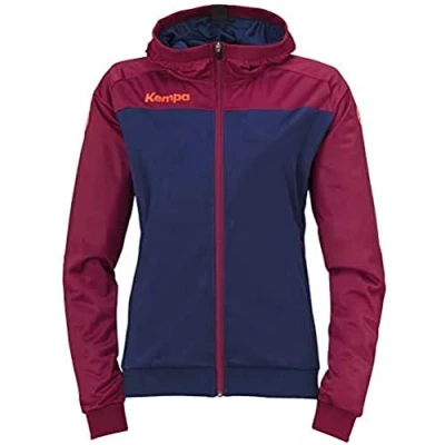 Abbildung von Kempa Trainingsjacke, Damen, Größe: Small, deep blau rot