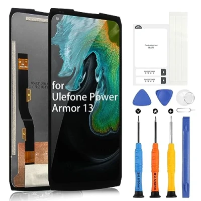 Abbildung von ARSSLY LCD Bildschirm für Ulefone Power Armor 13 Display Digitazer Touchscreen Ersatz Assembly mit Werkzeugen