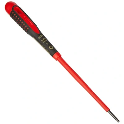 Abbildung von BAHCO ERGO LAUS Schraubendreher BE 8725SUnbrako® Kerbe 2,5mKlinge 75mm, Griff 20x122Gesamtlänge 197mm