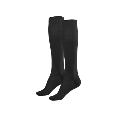 Abbildung von CALZITALY 2 Paar von Warme Anzugstrümpfe für Herren Schwarz, Blau, Braun, Grau 39/42, 43/45 Made in Italy (43/45, Schwarz)