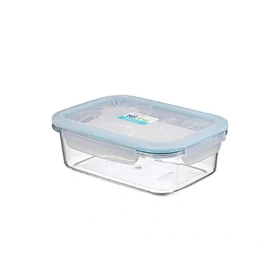 Abbildung von LocknLock BISFREE TABLETOP 760 ml, 154 x 115 90 mm Vorratsdosen mit Deckel aus Glas klarem Tritan Luftdichte Aufbewahrungsbox Bruch &amp; Spülmaschinenfest