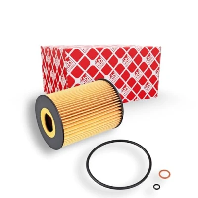 Abbildung von FEBI BILSTEIN 172265 Ölfilter mit Dichtring Filtereinsatz BMW: 3 Coupe, Cabrio, Limousine