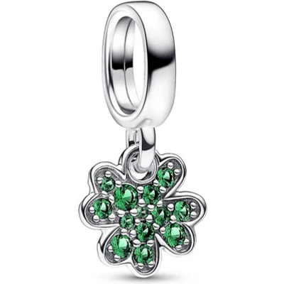 Abbildung von Pandora FOUR LEAF Clover Charm, Damen, Größe: One Size, Sterling silver