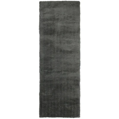 Abbildung von my home Hochflor Läufer &quot;Microfaser Teppich Magong, besonders weich, sehr feiner Flor&quot;, rechteckig, uni Teppiche, Wohnzimmer, Schlafzimmer, Kinderzimmer, Flur, Brücke