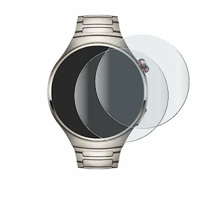 Abbildung von BROTECT Full Cover Schutzfolie Matt für Huawei Watch 4 Pro (2 Stück) Screen Displayschutz Folie, 3D Curved, Anti Reflex