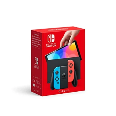 Abbildung von Nintendo Switch Konsole Oled Version, verschiedene Modelle zur Auswahl