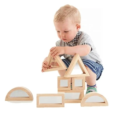 Abbildung von TickiT 73376 Large Mirror Block Set, 8 Pieces