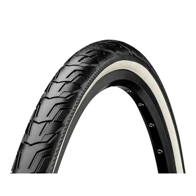 Abbildung von Continental Ride City / Trekking und E Bike Reifen, Schwarz, 47 622