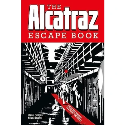 Abbildung von the Alcatraz Escape Book: Solve Puzzles to Pages