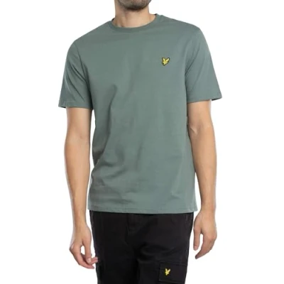 Abbildung von Lyle &amp; Scott Herren Einfaches T Shirt, Green Mercurial, L