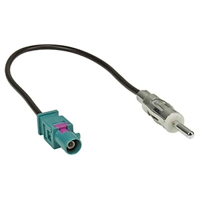 Abbildung von tomzz Audio 1500 032 Fakra (M) Antennenadapter Stecker auf DIN kompatibel mit Audi BMW Citroen Dacia FIAT Ford Opel Mercedes Peugeot Renault Seat Skoda VW