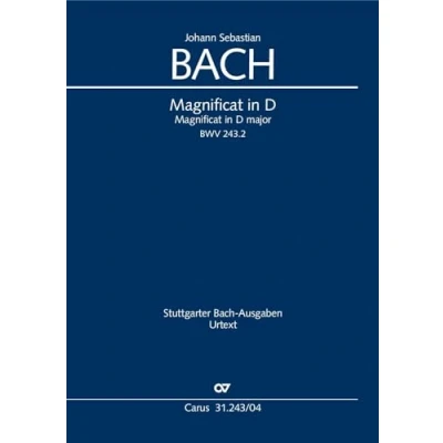 Abbildung von BACH: Magnificat in D BWV 243: