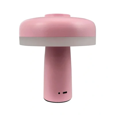 Abbildung von Dyberg Larsen LED Akku Tischlampe Porter, pink, Höhe 16 cm