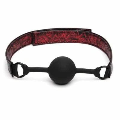 Abbildung von Knebel „Sweet Anticipation Ball Gag“, Kopfband beidseitig tragbar