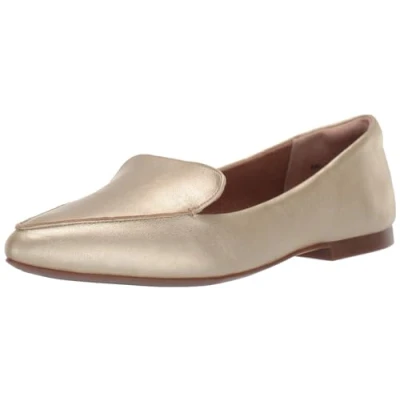 Abbildung von Amazon Essentials Damen Flacher Loafer, Gold, 38.5 EU