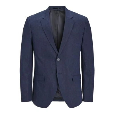 Abbildung von Jack &amp; Jones Premium Jprriviera SLIM FIT Sakko, Herren, Größe: 46, Dark navy