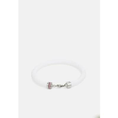 Abbildung von Tommy Hilfiger Armband silvercoloured/white, Herren, Größe: One Size, Silver coloured/white