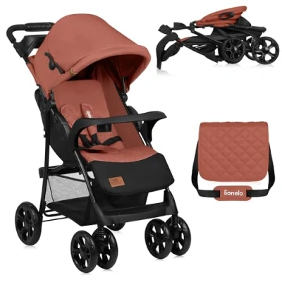 Abbildung von lionelo Kinder Buggy Emma, Tasche Leicht SGS i EN Bis 15kg