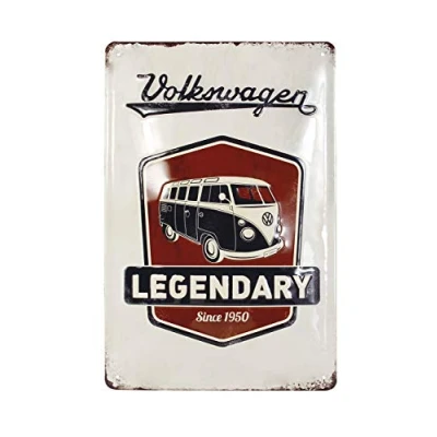 Abbildung von Metalskilt T1 bus Legendary 20x30cm