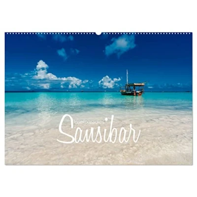 Abbildung von Inselparadies Sansibar (Wandkalender 2025 DIN A2 quer), CALVENDO Monatskalender