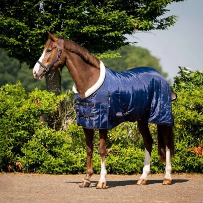 Abbildung von HB Harry and Hector Showdecke Fluffy Hood Navy