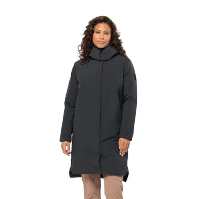 Abbildung von Jack Wolfskin Luisenplatz Daunenmantel, Damen, Größe: Small, Phantom