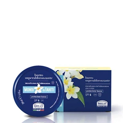 Abbildung von Helan, Monoi De Tahiti, Super Bronze Butter, Intensisator, Körper, Creme, niedriger Schutz, 200 ml