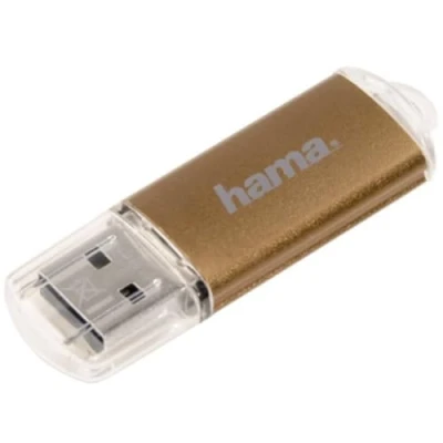 Abbildung von Hama USB Stick &quot;Laeta&quot;, 2.0, 16 GB, 10MB/s, Grau (Lesegeschwindigkeit 10 MB/s)