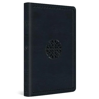 Abbildung von Holy Bible: Esv Bible Trutone, Navy, Mosaic Cross Design