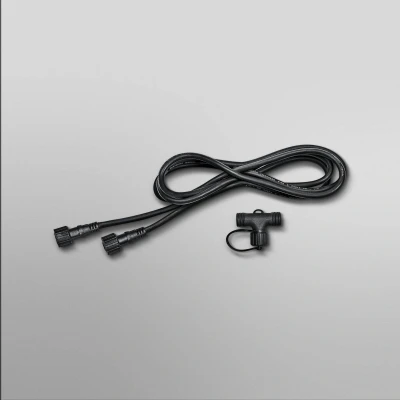 Abbildung von Ledvance ENDURA HYBRID CONNECTOR, Komponenten für Hybridleuchten, schwarz, Kunststoff, IP67 Schutzklasse, Solar &amp; Stromnetzbetrieb, vielseitige Anwendungsbereiche, einfache Installation